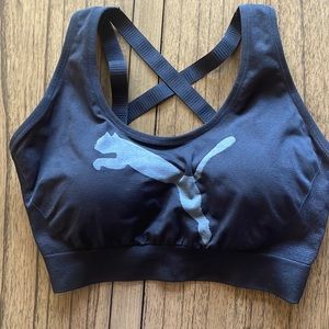 Ladies puma sports bra with built in pads size 1x